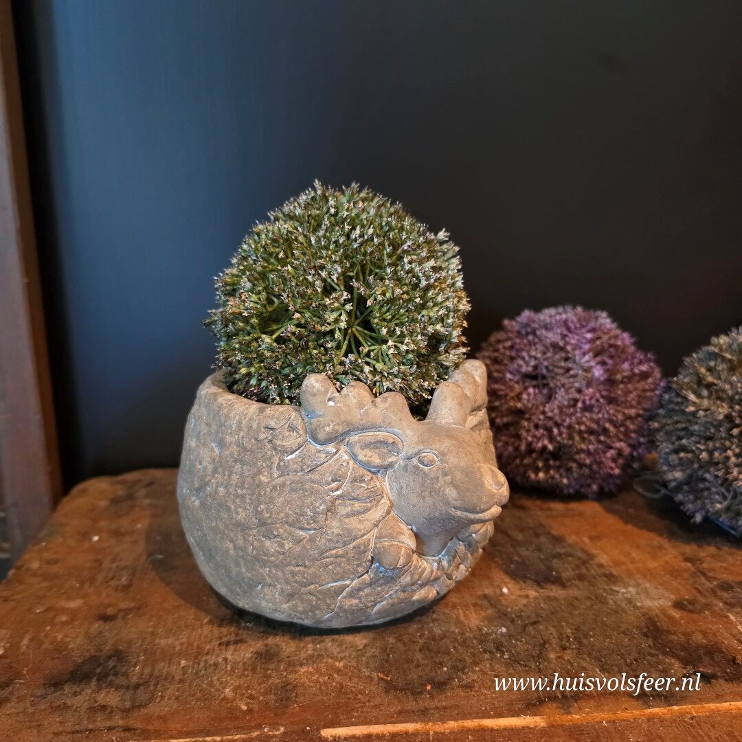 Deco Bol Wildflower Groen || Ø11 cm - Afbeelding 5