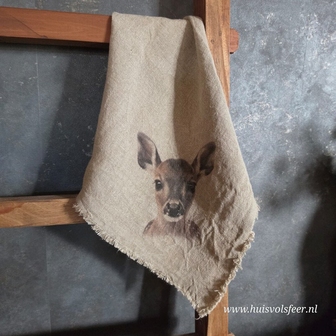 Linnen Shabby Doek New || Hertje Kleur