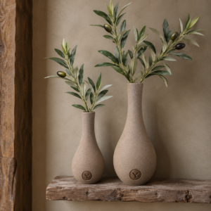 Tall Bolvase L- Majestic Taupe || 34 cm