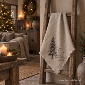 Linnen Shabby Doek New || Dennenboom