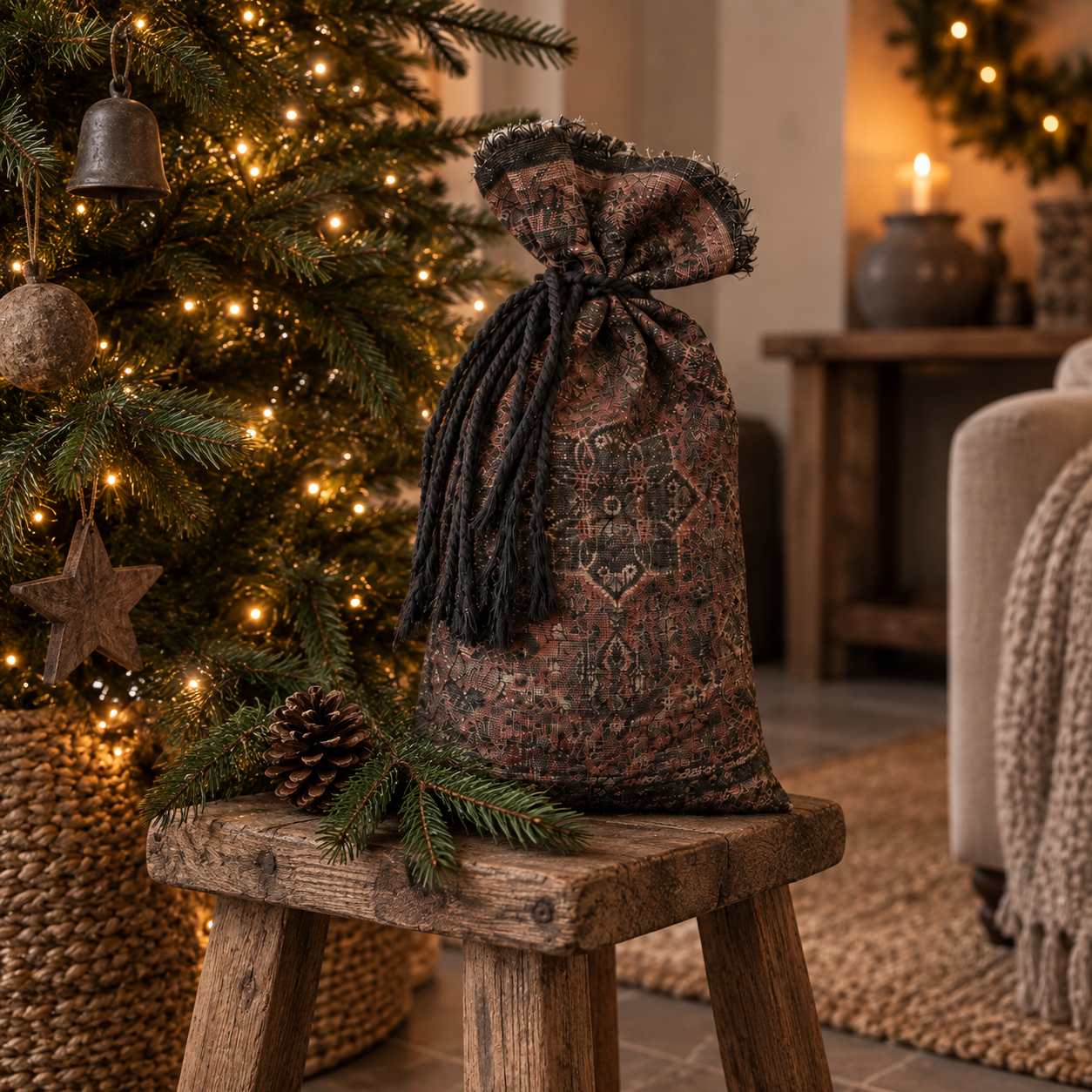 Shabby Kelim Decoratiezakje - Afbeelding 2