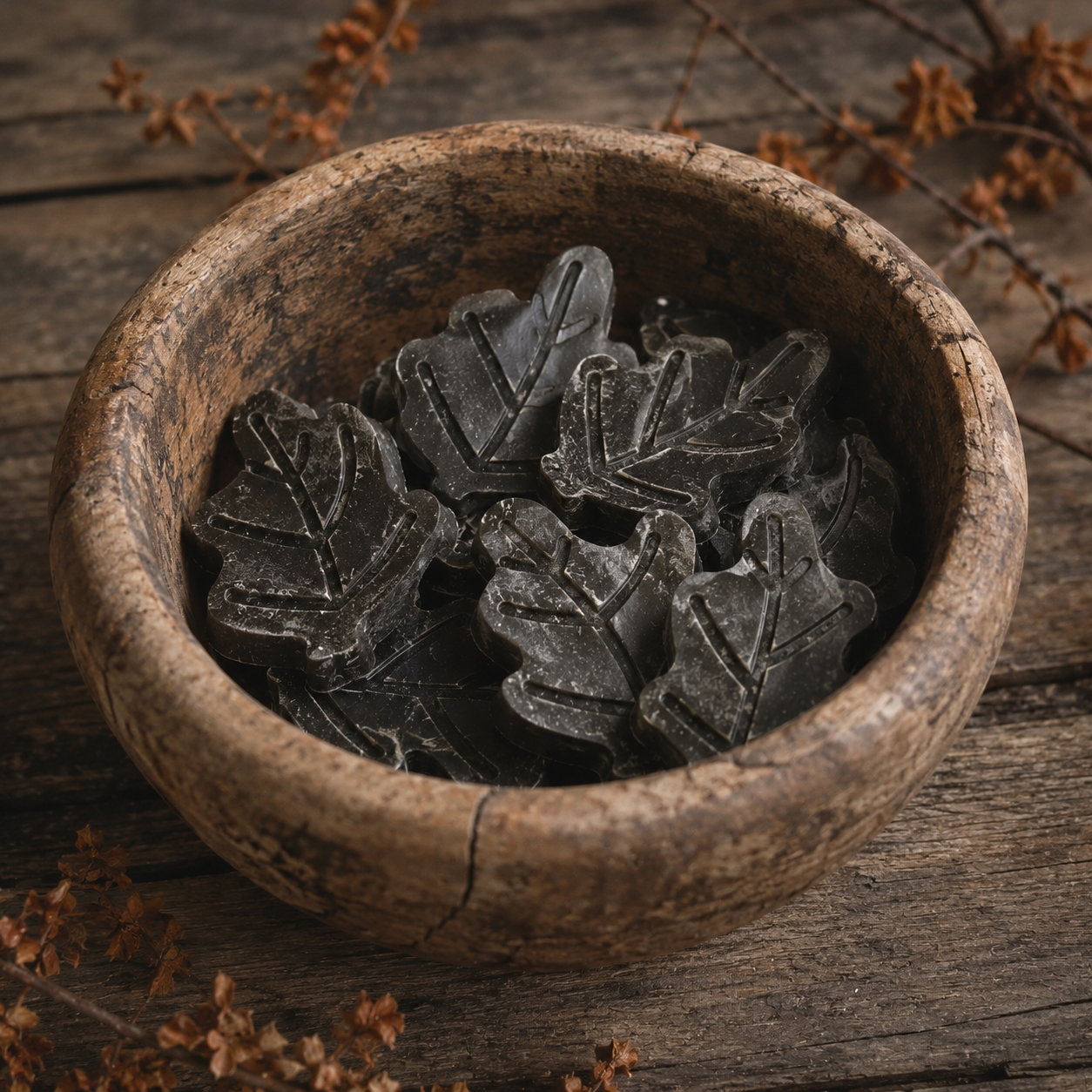 Geurblokje Herfstblad || Black Musk - Afbeelding 6