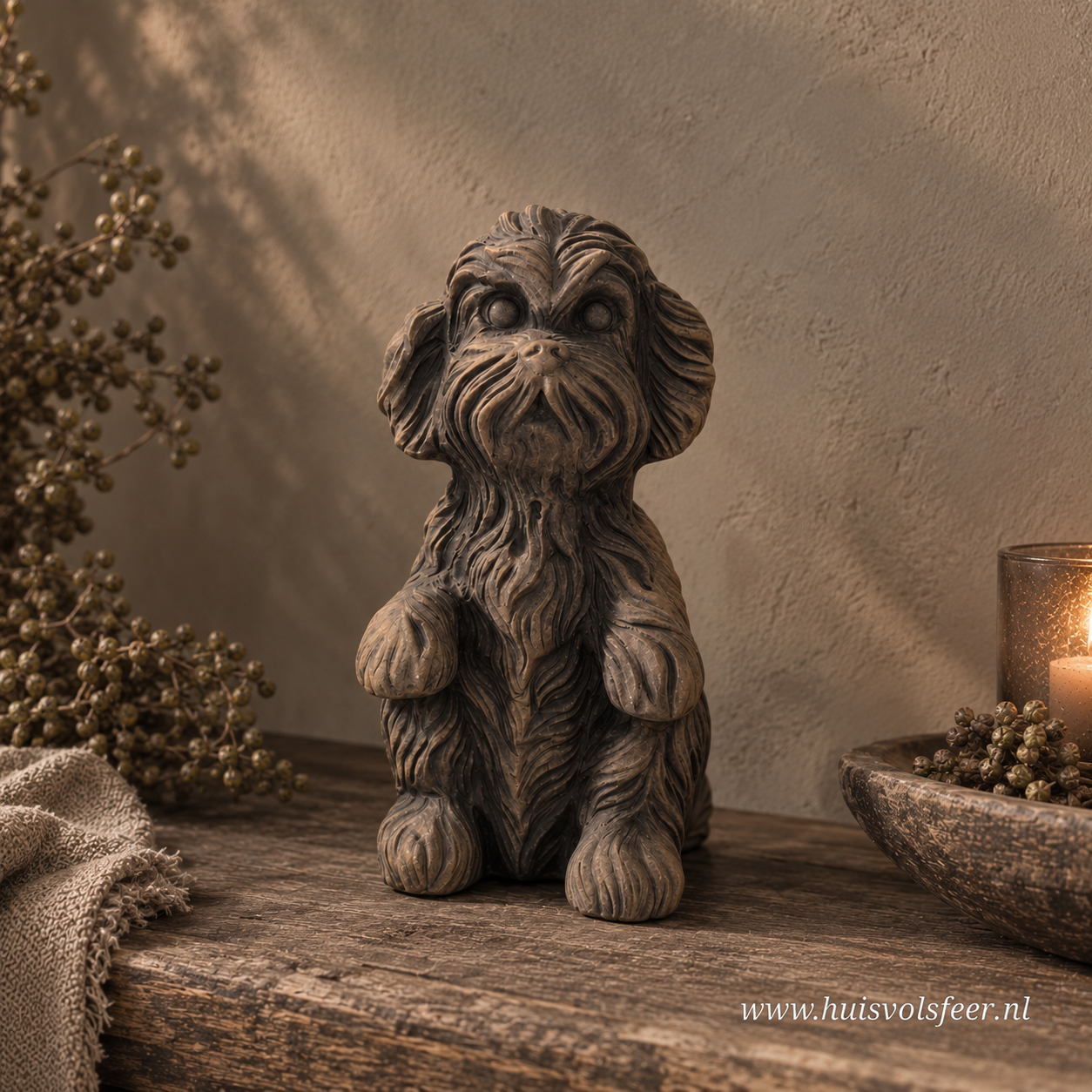 Sitting Dog Cute - Majestic Brown || Brynxz - Afbeelding 2