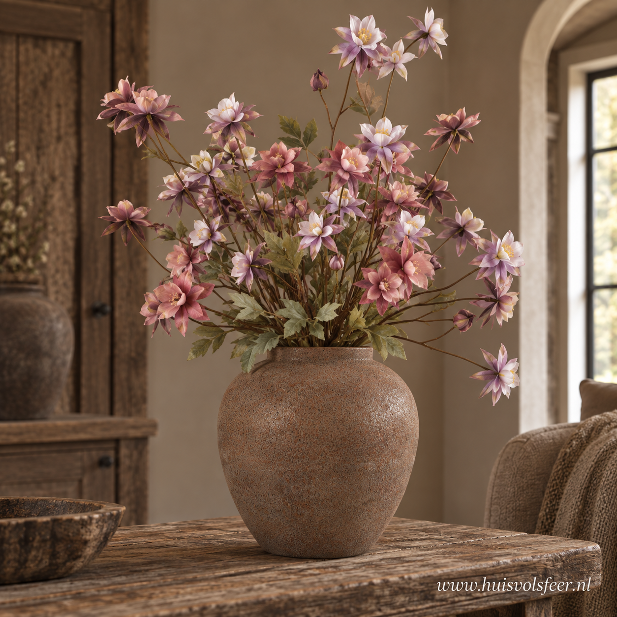 Metalen Bolvaas Rusty || 28 cm - Afbeelding 2