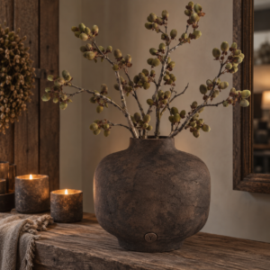 Vase Oval Luxury M- Majestic Brown || Brynxz