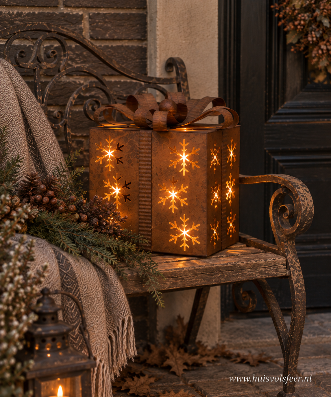 Metalen Gift Box || 20xH25 cm - Afbeelding 5