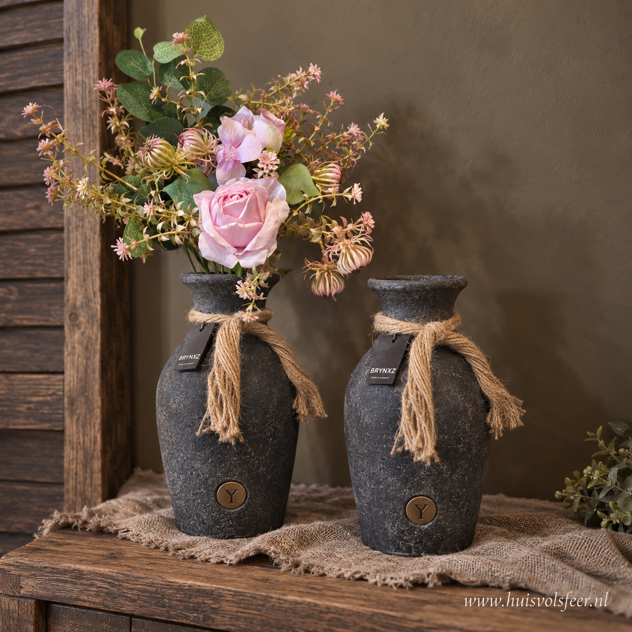 Bottle Deluxe with Rope- Basalt || Brynxz - Afbeelding 2