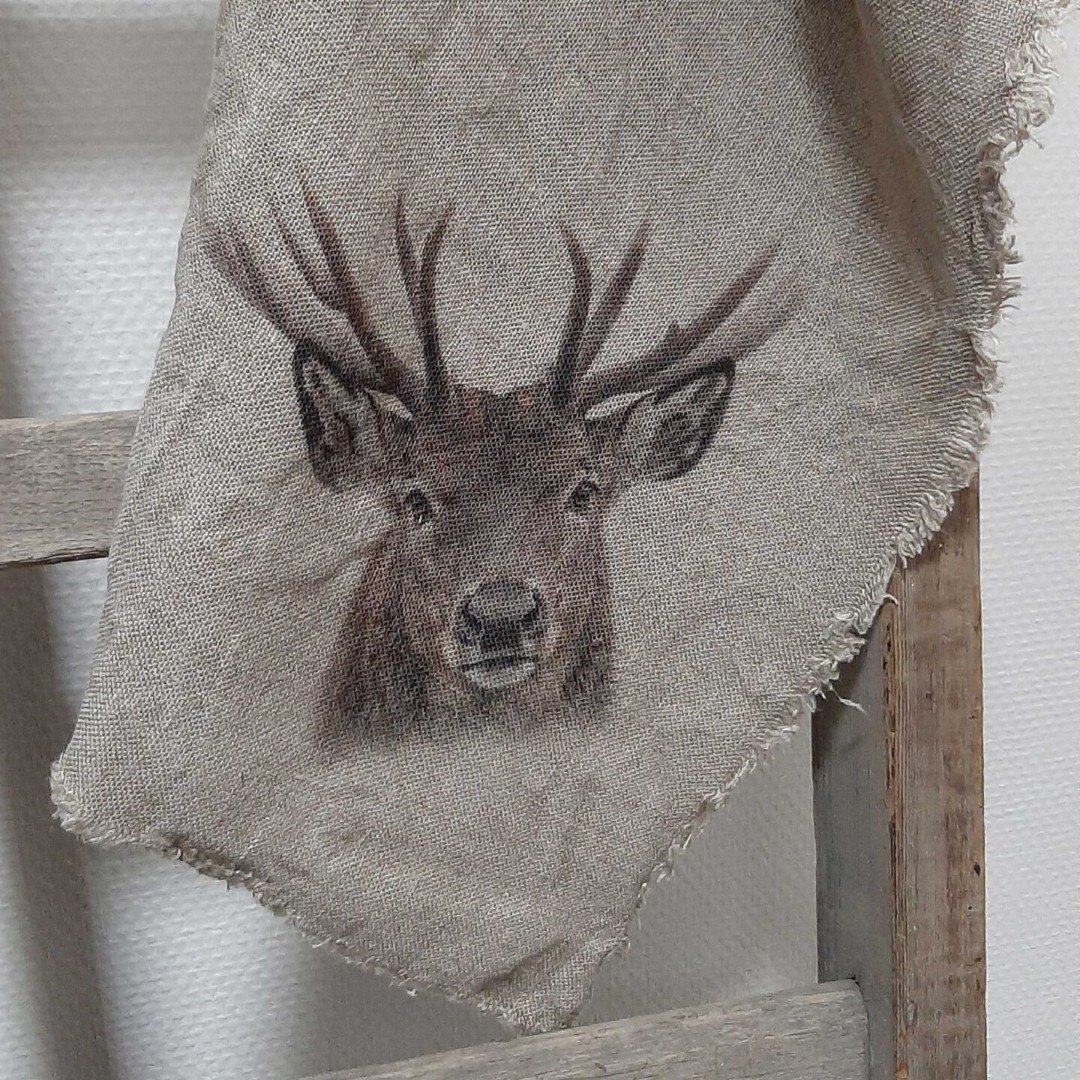 Linnen Shabby Doek New || Rendier Vooraanzicht - Afbeelding 2