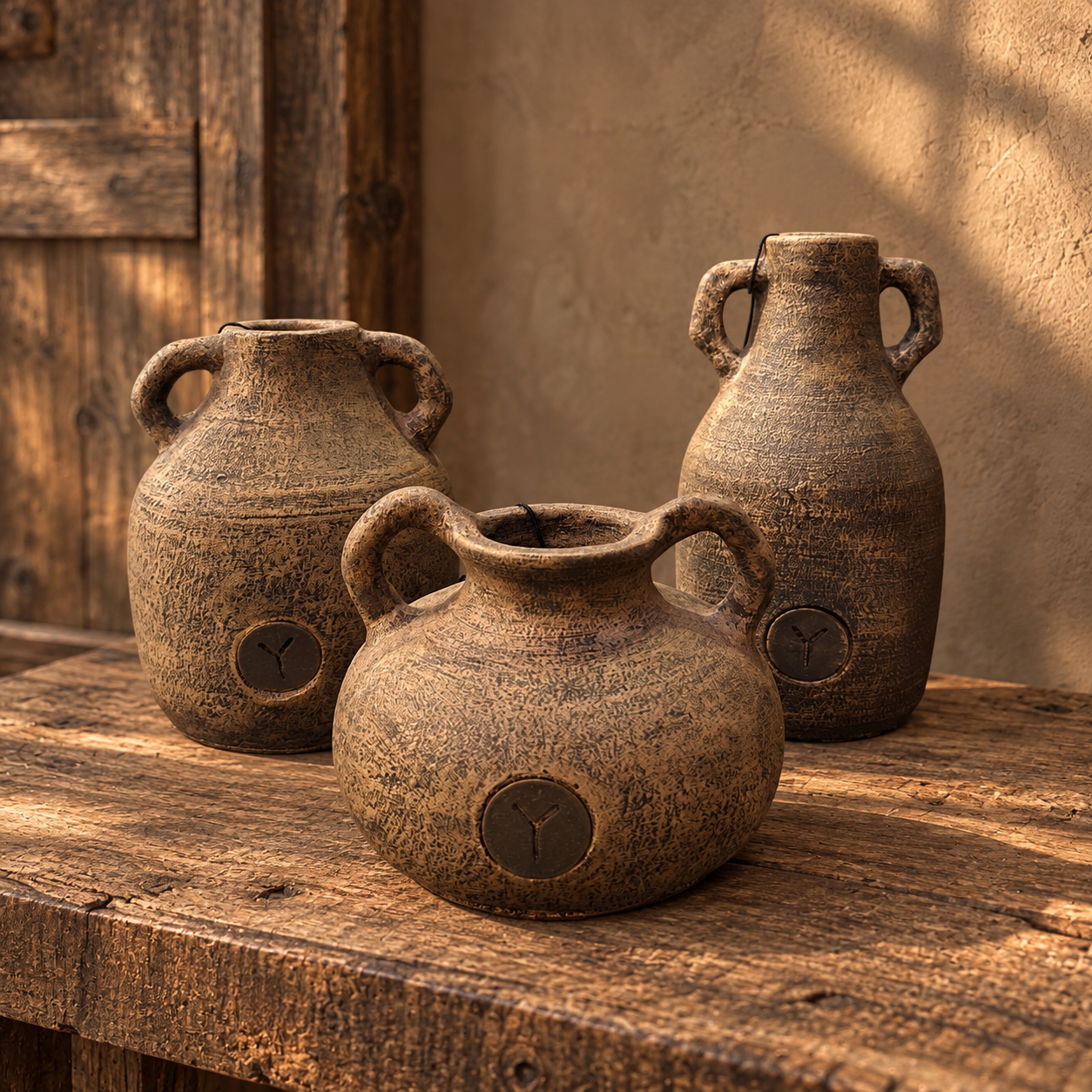 Set of 3 Bottles Idylle- Ancient Bronze || Brynxz