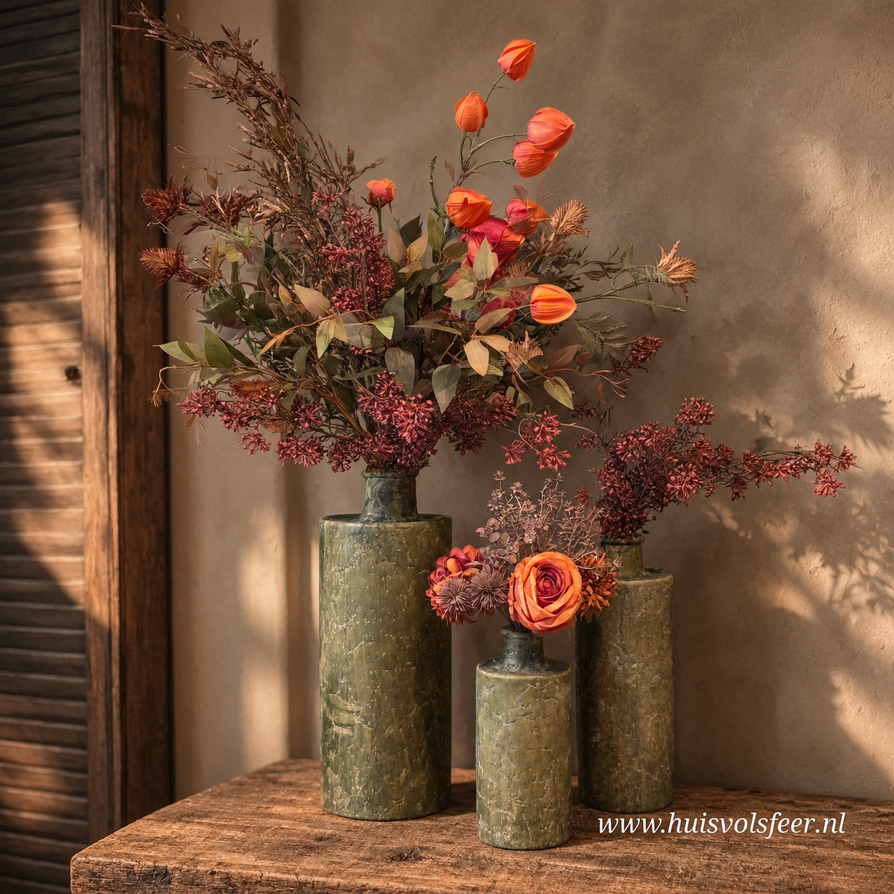 Compleet Zijdeboeket- Autumn Harvest || Sylxz - Afbeelding 2