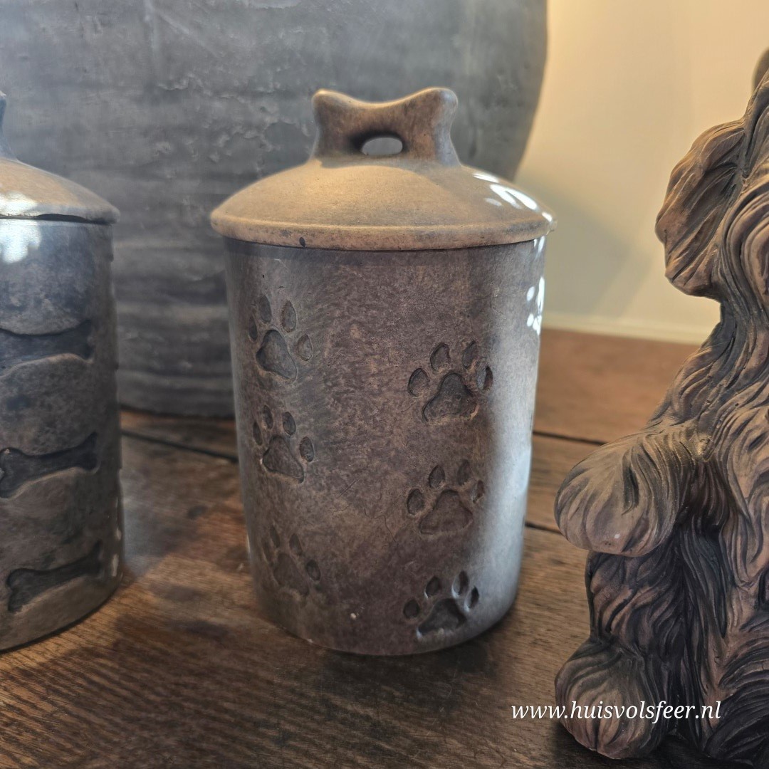 Set of 2 Storage Pots Pet's- Majestic Brown || Brynxz - Afbeelding 5