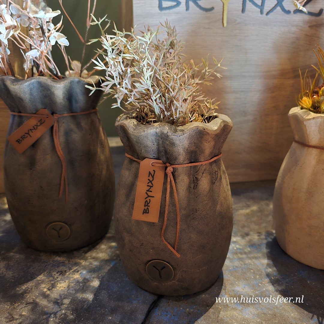 Planter Bag with Leather Rope M- Majestic Brown || Brynxz - Afbeelding 3