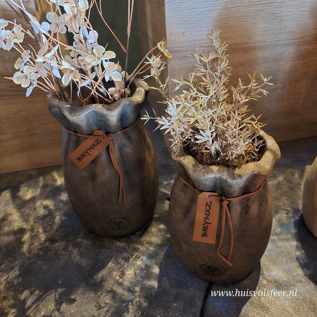 Planter Bag with Leather Rope L- Majestic Brown || Brynxz - Afbeelding 4