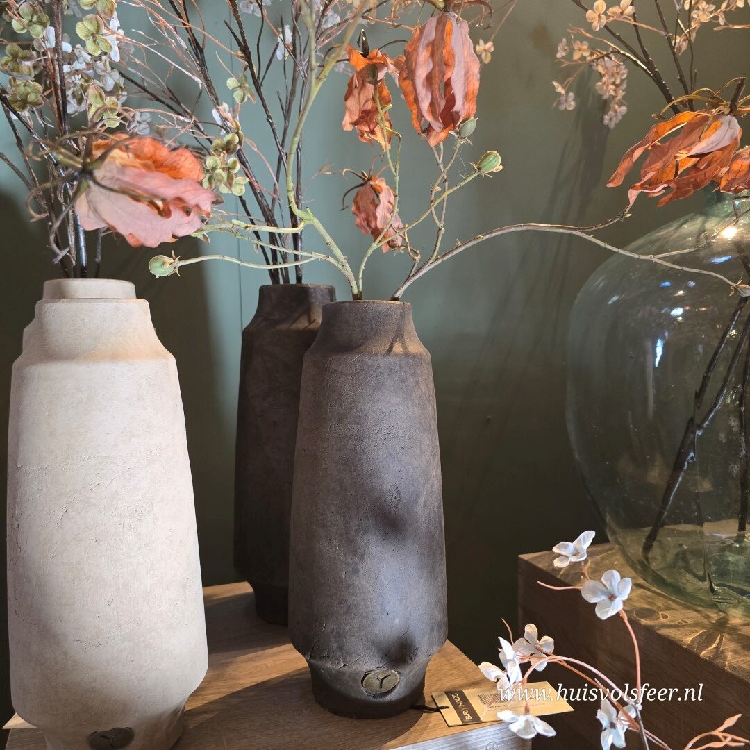 Vase Tall Neck M- Majestic Brown || Brynxz - Afbeelding 2