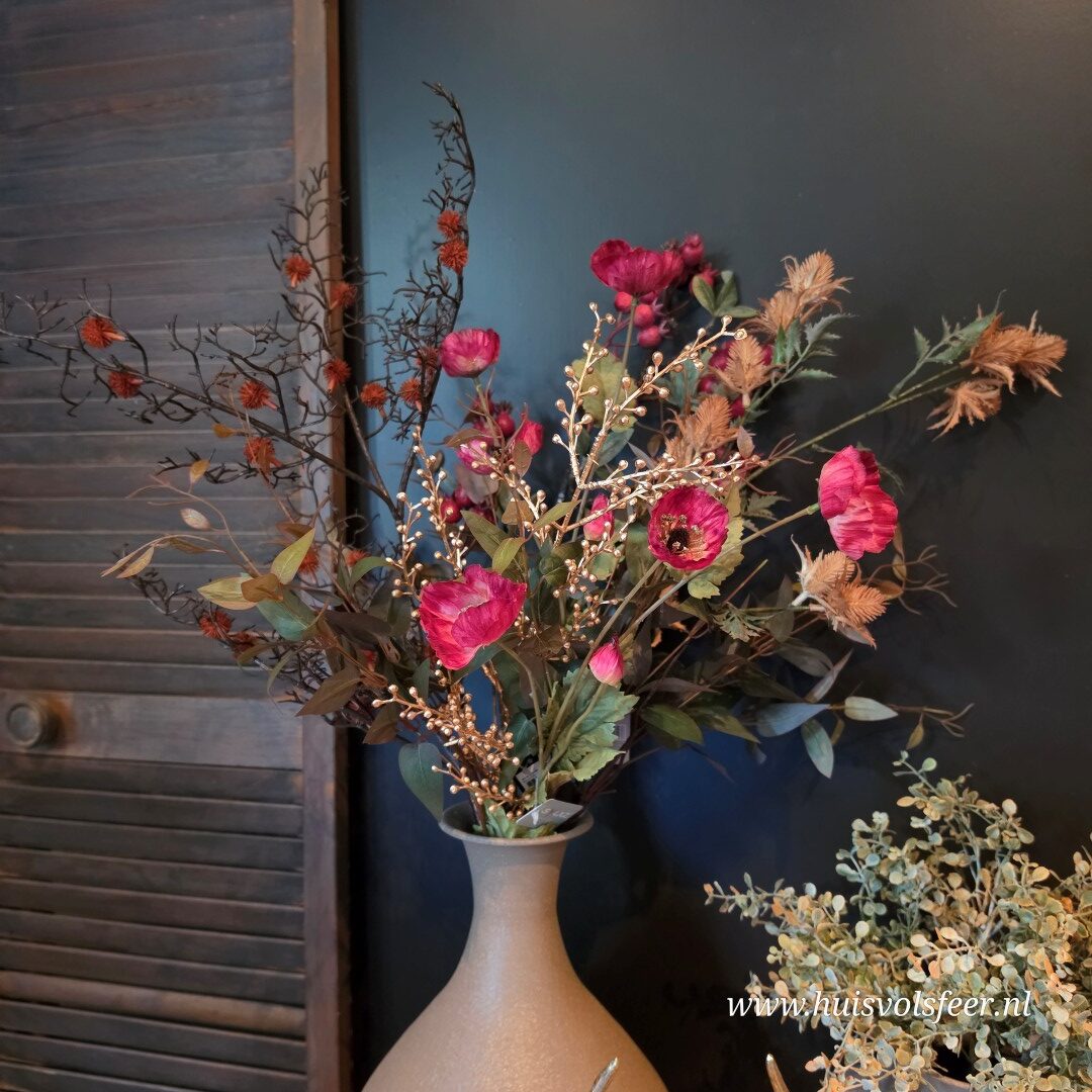 Compleet Zijdeboeket- Autumn Ruby || Sylxz - Afbeelding 4