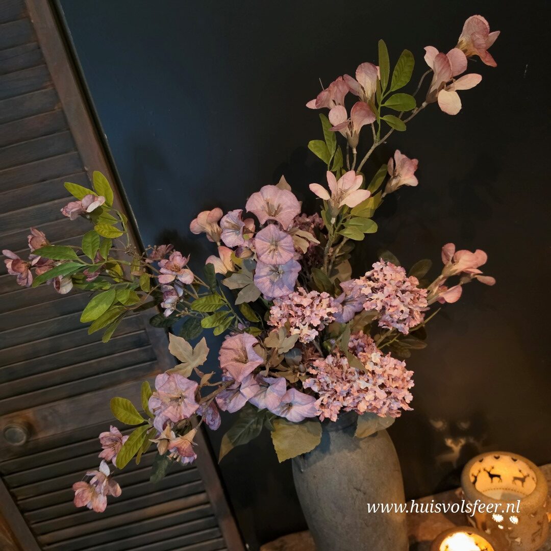 Compleet Zijdeboeket- Mauve Elegance || Sylxz - Afbeelding 5