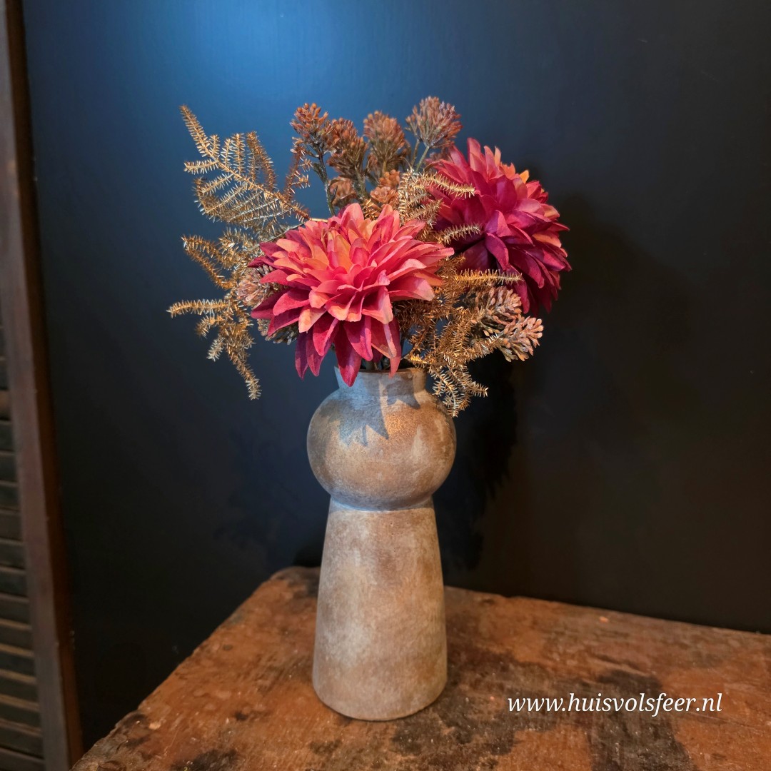 Complete Set- Jewel Vaasje met Herfstboeket || Brynxz - Afbeelding 6