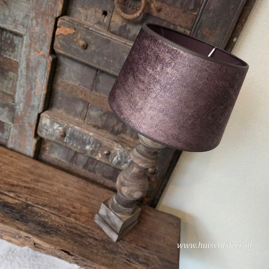Lampenvoet met Lampenkap- Baluster || 51 cm. - Afbeelding 3