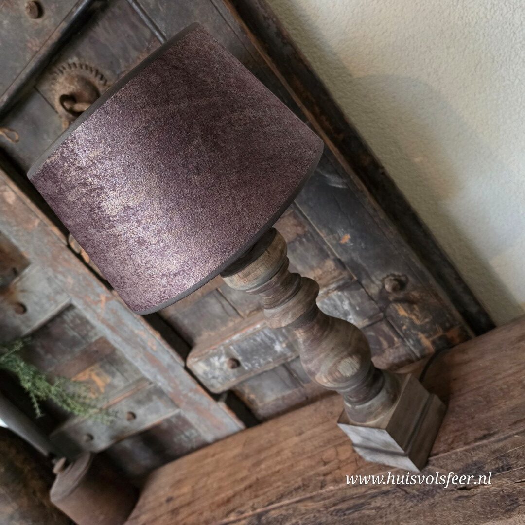 Lampenvoet met Lampenkap- Baluster || 51 cm. - Afbeelding 4