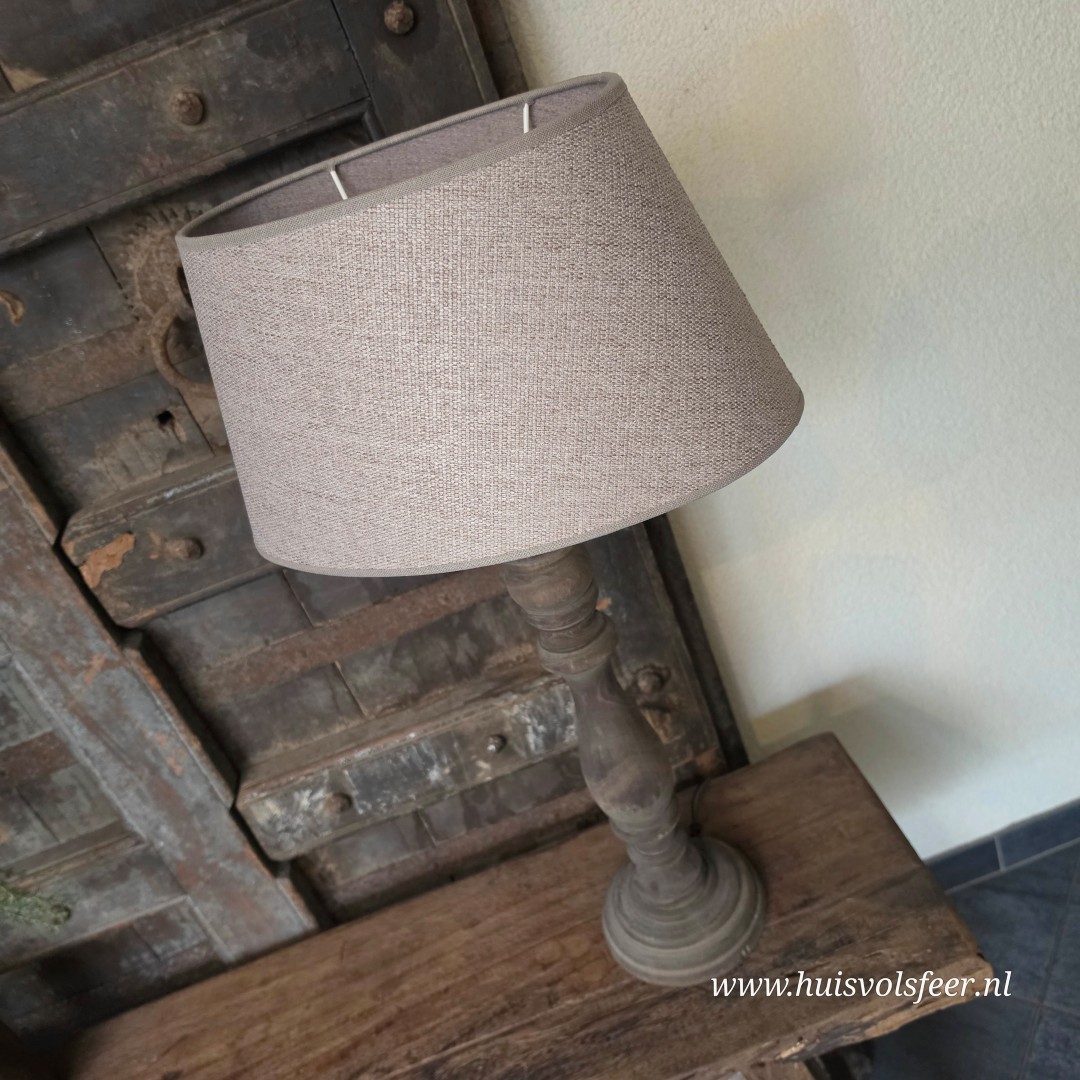 Lampenvoet met Lampenkap- Baluster || 63 cm. - Afbeelding 4