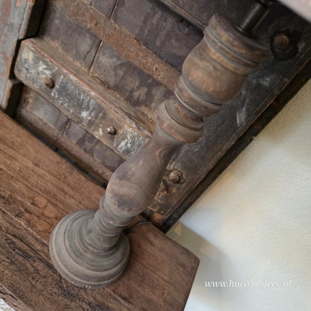 Lampenvoet met Lampenkap- Baluster || 63 cm. - Afbeelding 6