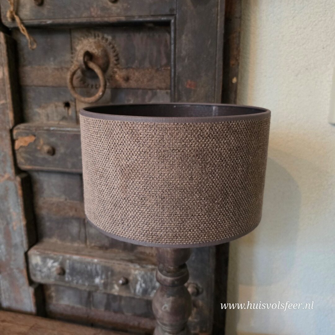 Lampenkap- Kiss Taupe || 25 cm. - Afbeelding 3