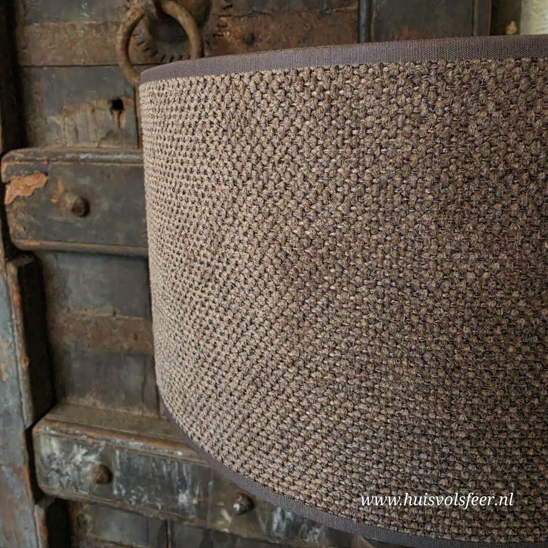 Lampenkap- Kiss Taupe || 25 cm. - Afbeelding 4