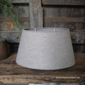 Lampenkap Kiss Sand || Ovaal 35 cm.