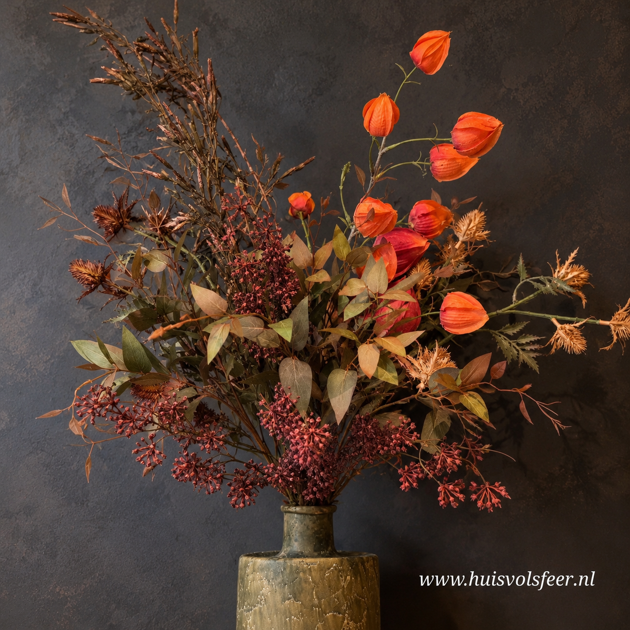 Compleet Zijdeboeket- Autumn Harvest || Sylxz - Afbeelding 3