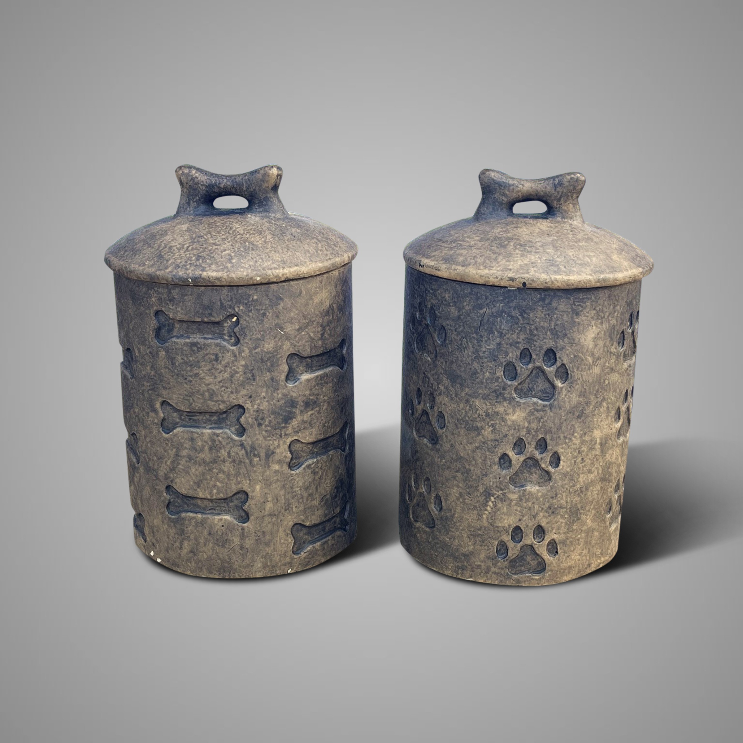 Set of 2 Storage Pots Pet's- Majestic Brown || Brynxz - Afbeelding 6