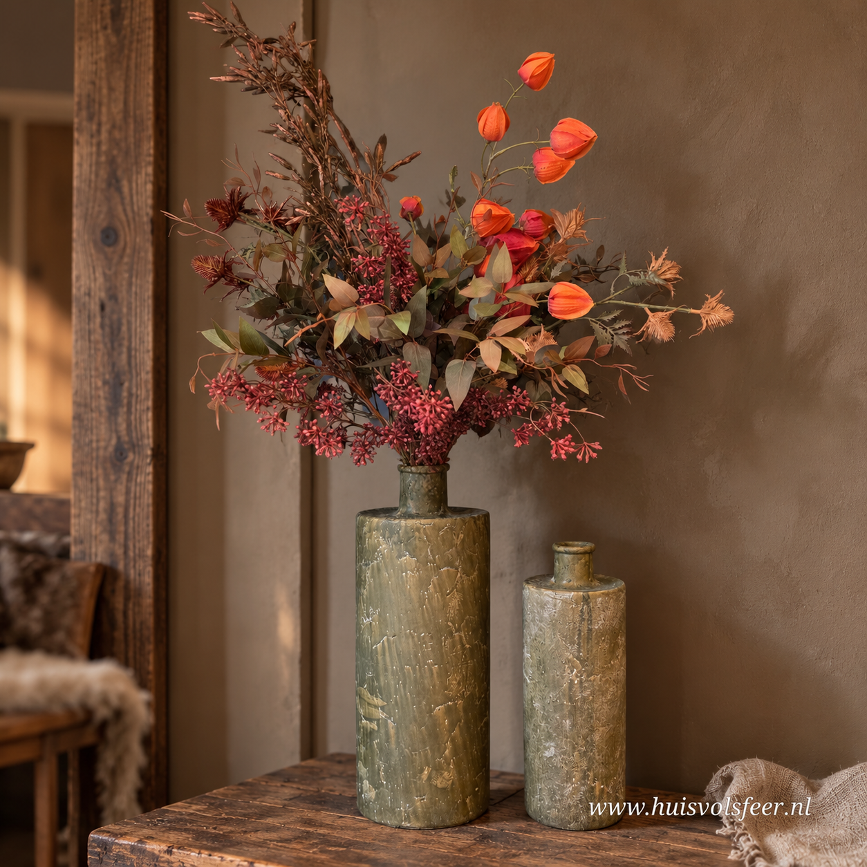 Compleet Zijdeboeket- Autumn Harvest || Sylxz