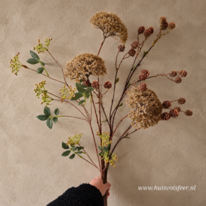 Compleet Zijdeboeket- Faded Taupe || Sylxz
