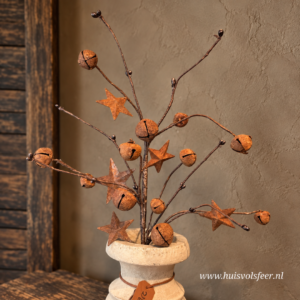 Spray Tak met Belletjes & Sterren || 61 cm