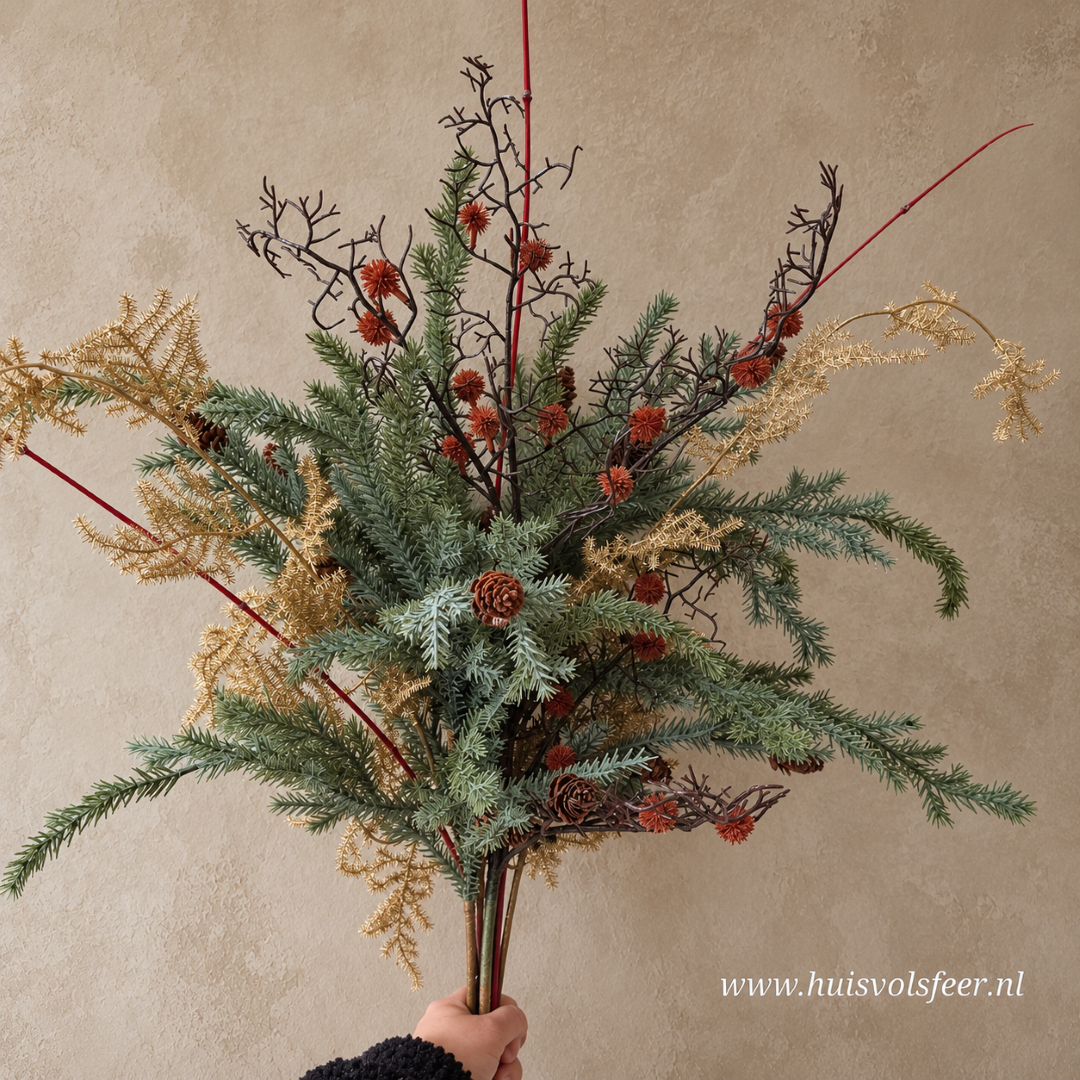 Compleet Zijdeboeket || Winter Forest